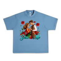 Pebble Blue you and me Urban Heavy Tee - AdoDesignShop
