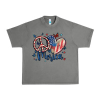 Tornado peace love 'merica Urban Heavy Tee - MaliasSmallBusiness