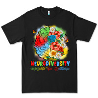 Black neurodiversity celebrate the spectrum Premium Tee - JahusDesignShop