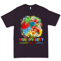 Plum neurodiversity celebrate the spectrum Premium Tee - JahusDesignShop