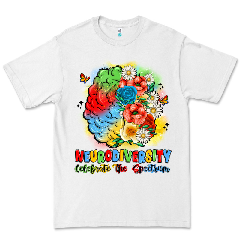 Neurodiversity Celebrate The Spectrum Premium Tee by JahusDesignShop | Teevron