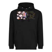 Black gothic girl and colorful girl best friends with Heavyweight Hoodie - TumblerDesignByShophia