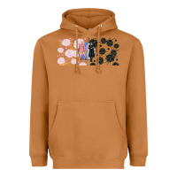 Meerkat gothic girl and colorful girl best friends with Heavyweight Hoodie - TumblerDesignByShophia