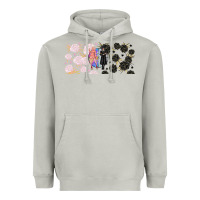 Gothic Girl And Colorful Girl Best Friends With Heavyweight Hoodie | Teevron