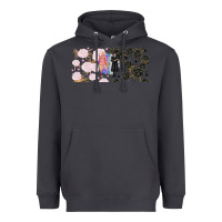 Smoke gothic girl and colorful girl best friends with Heavyweight Hoodie - TumblerDesignByShophia