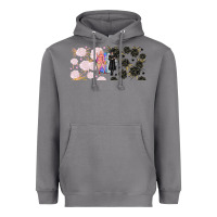 Storm gothic girl and colorful girl best friends with Heavyweight Hoodie - TumblerDesignByShophia