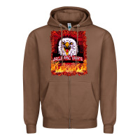 Chestnut Eagle Fang Karate Zipper Hoodie - Bettercallsaul