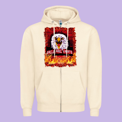 Eagle Fang Karate Zipper Hoodie Designed By Bettercallsaul