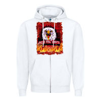 White Eagle Fang Karate Zipper Hoodie - Bettercallsaul