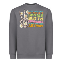 Storm some things are better left unsaid Heavyweight Sweatshirt - MaliasSmallBusiness