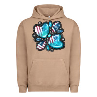 Pigment Burro American gemstone Urban Hoodie - FaDigitalArtStudio