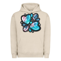 Pigment French Oak American gemstone Urban Hoodie - FaDigitalArtStudio