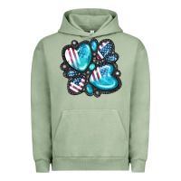 Pigment Oil Green American gemstone Urban Hoodie - FaDigitalArtStudio