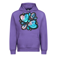 Tulip American gemstone Urban Hoodie - FaDigitalArtStudio