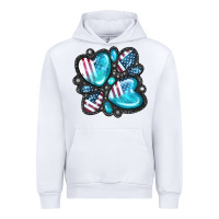 White American gemstone Urban Hoodie - FaDigitalArtStudio