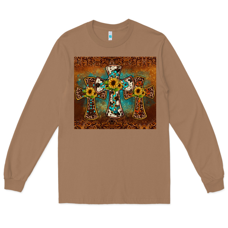 Cross Tumbler Long Sleeve Tee by JahusDesignShop | Teevron