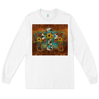 White cross tumbler Long Sleeve Tee - JahusDesignShop