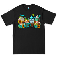 Black gemstone coffee cups Premium Tee - AdoDesignShop