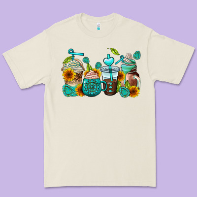 Gemstone Coffee Cups Premium Tee Designed By Adodesignshop