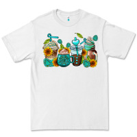 White gemstone coffee cups Premium Tee - AdoDesignShop