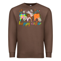 Chestnut Happy Easter Dental Easter Day Premium Sweatshirt - HowdyJamesFarm