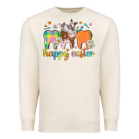 Sandshell Happy Easter Dental Easter Day Premium Sweatshirt - HowdyJamesFarm
