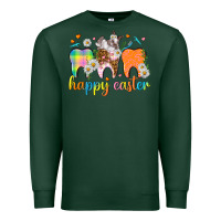 Sports Green Happy Easter Dental Easter Day Premium Sweatshirt - HowdyJamesFarm