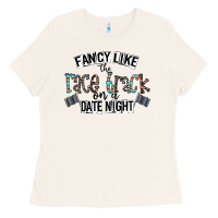 Bone fancy like the race track on a date night Ladies Tee - CowhideDigitalArt