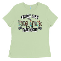 Matcha fancy like the race track on a date night Ladies Tee - CowhideDigitalArt