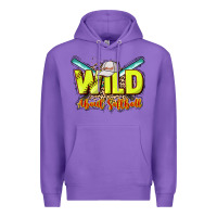 Purple Wild about Softball Premium Hoodie - HowdyJamesFarm