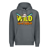 Rock Wild about Softball Premium Hoodie - HowdyJamesFarm