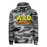 Slate Camo Wild about Softball Premium Hoodie - HowdyJamesFarm