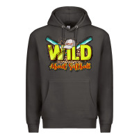 Smoke Wild about Softball Premium Hoodie - HowdyJamesFarm