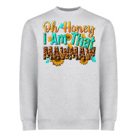Heather Grey oh honey i am that mawmaw nca Heavyweight Sweatshirt - NancyCooperArtShop