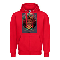 Red See You Space Cowboy Zipper Hoodie - Bettercallsaul
