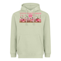 Matcha Cafecito y Chisme Heavyweight Hoodie - TumblerDesignByShophia