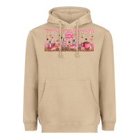 Mushroom Cafecito y Chisme Heavyweight Hoodie - TumblerDesignByShophia