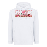 White Cafecito y Chisme Heavyweight Hoodie - TumblerDesignByShophia