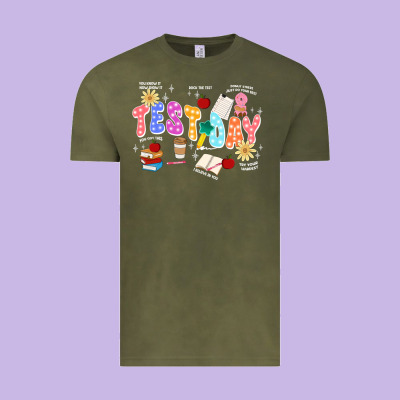 Test Day Vintage Tee Designed By Jahusdesignshop