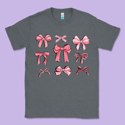 Pink Ribbons Classic Tee Designed By Maliassmallbusiness