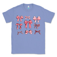 Colony Blue pink ribbons Classic Tee - MaliasSmallBusiness
