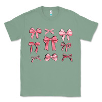 Sage pink ribbons Classic Tee - MaliasSmallBusiness
