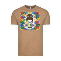 Vintage Coffee autism mom Vintage Tee - MaliasSmallBusiness