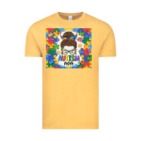 Vintage Mustard autism mom Vintage Tee - MaliasSmallBusiness