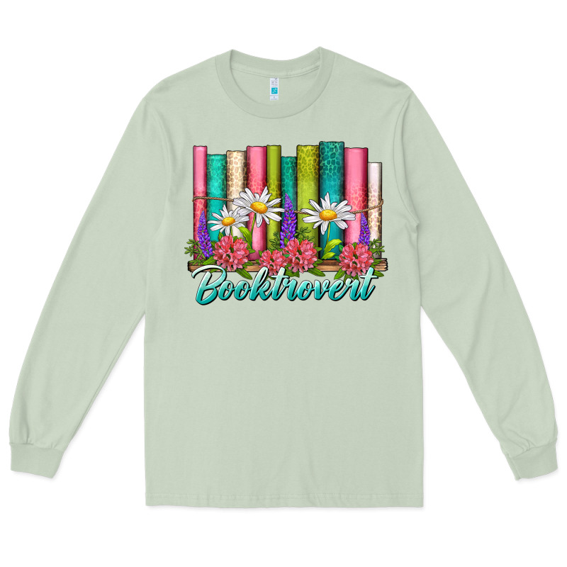 Booktrovert Long Sleeve Tee by NancyCooperArtShop | Teevron