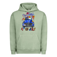 Western Fourth Of July Truck Urban Hoodie | Teevron