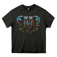 Asphalt summer gigi Heavy Core Tee - CowhideDigitalArt