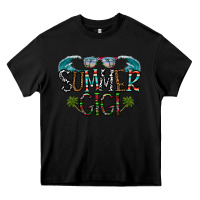 Black summer gigi Heavy Core Tee - CowhideDigitalArt