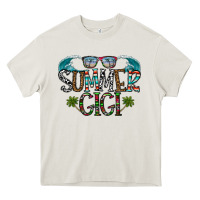 Cream summer gigi Heavy Core Tee - CowhideDigitalArt