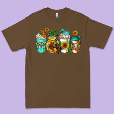 Arizona Coffee Cups Premium Tee Designed By Adodesignshop